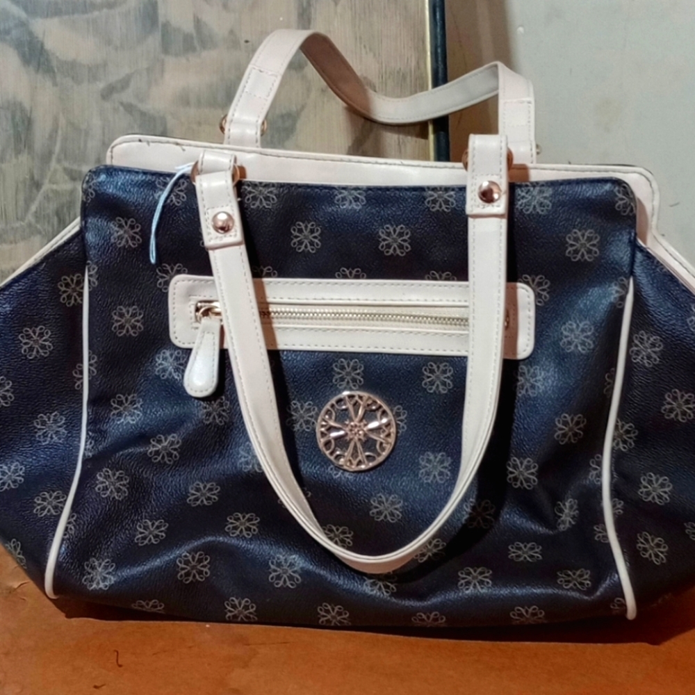 Lrg Vintage Avon Zip Up Handbag Rare Limited Edition Signature Collection Series